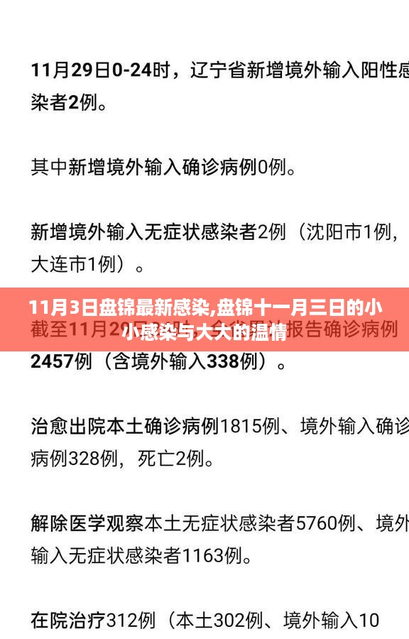 盘锦11月3日最新感染，小小疫情背后的温情关怀