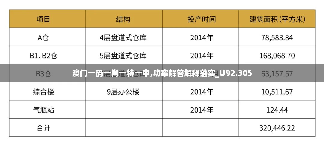 澳门一码一肖一特一中,功率解答解释落实_u92.305