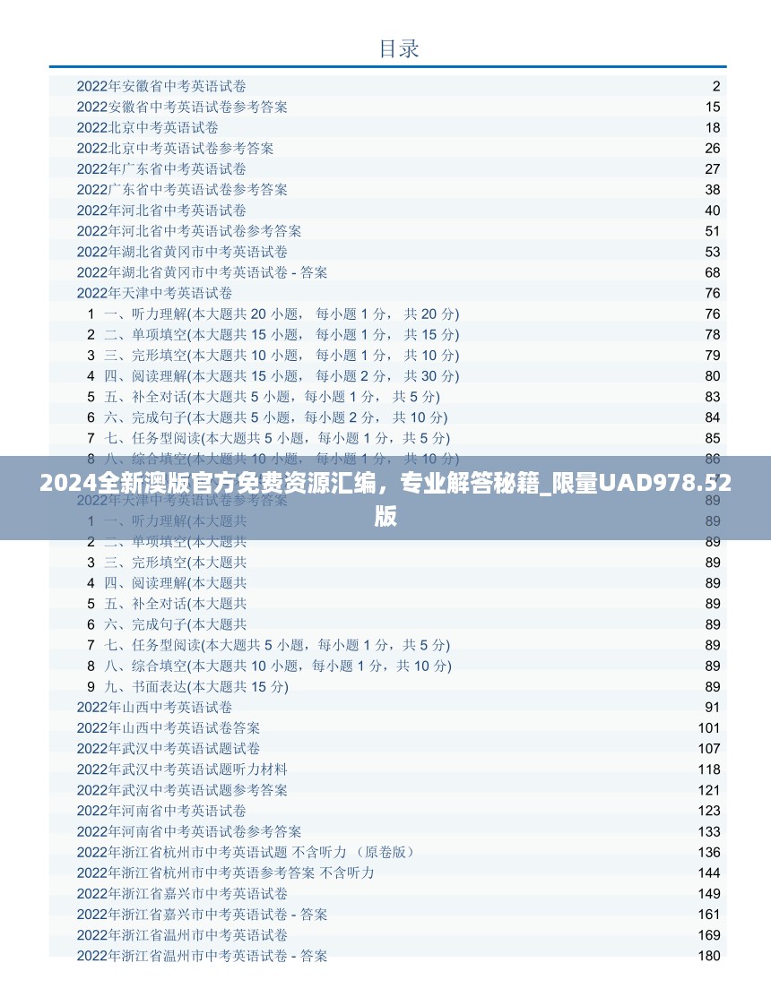 2024全新澳版官方免费资源汇编，专业解答秘籍_限量uad978.52版