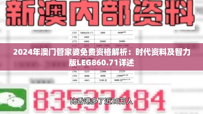 2024年澳门管家婆免费资格解析：时代资料及智力版leg860.71详述